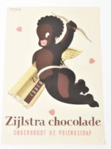 [Posters] Os, K. van (1910-83). Zijlstra chocolade onderhoudt de vriendschap