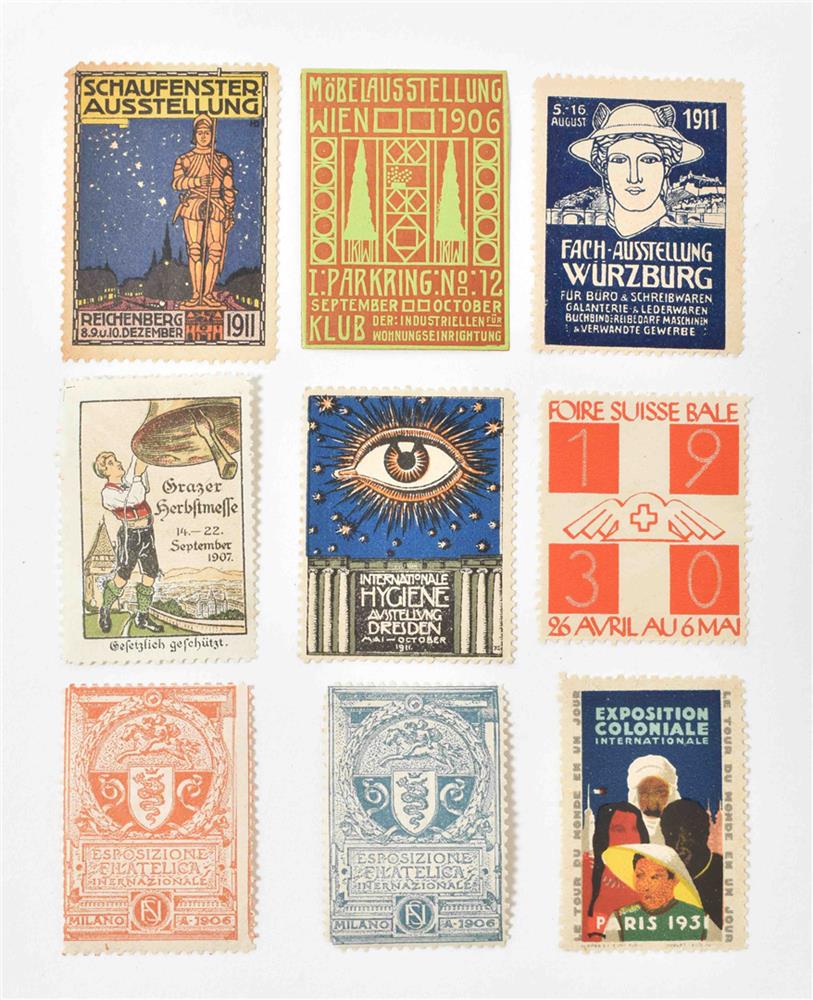 Poster stamps, album of 662 - Image 2 of 7