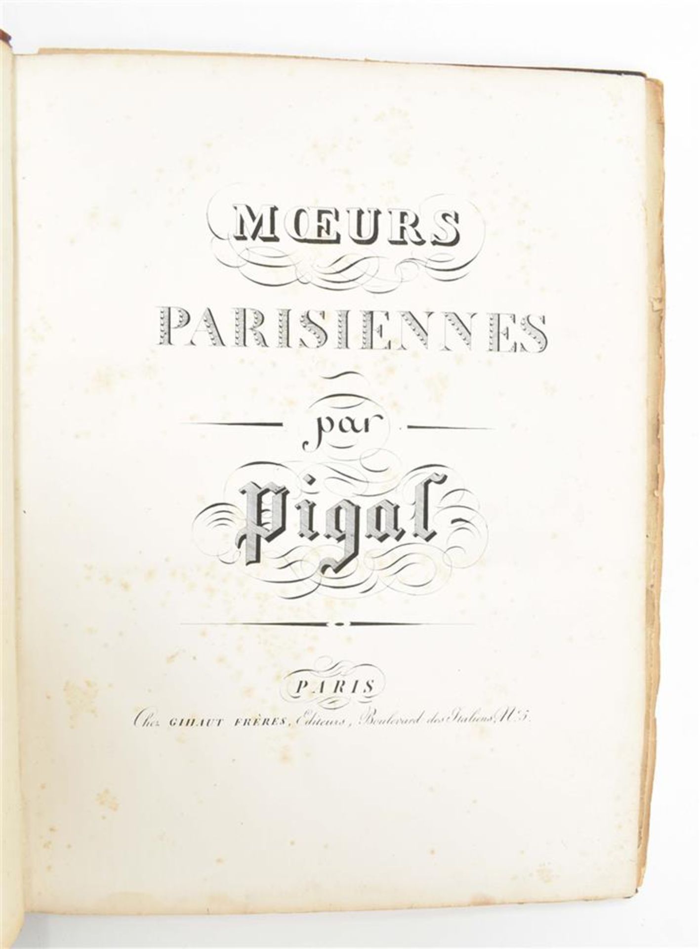 Pigal, E.J. Mœurs parisiennes - Bild 4 aus 9