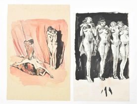 Schatz, Otto Rudolf (1901-1961). Two drawings