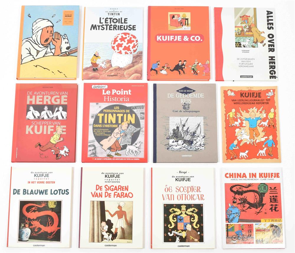 Hergé. Collection of Tintin comics - Image 4 of 10