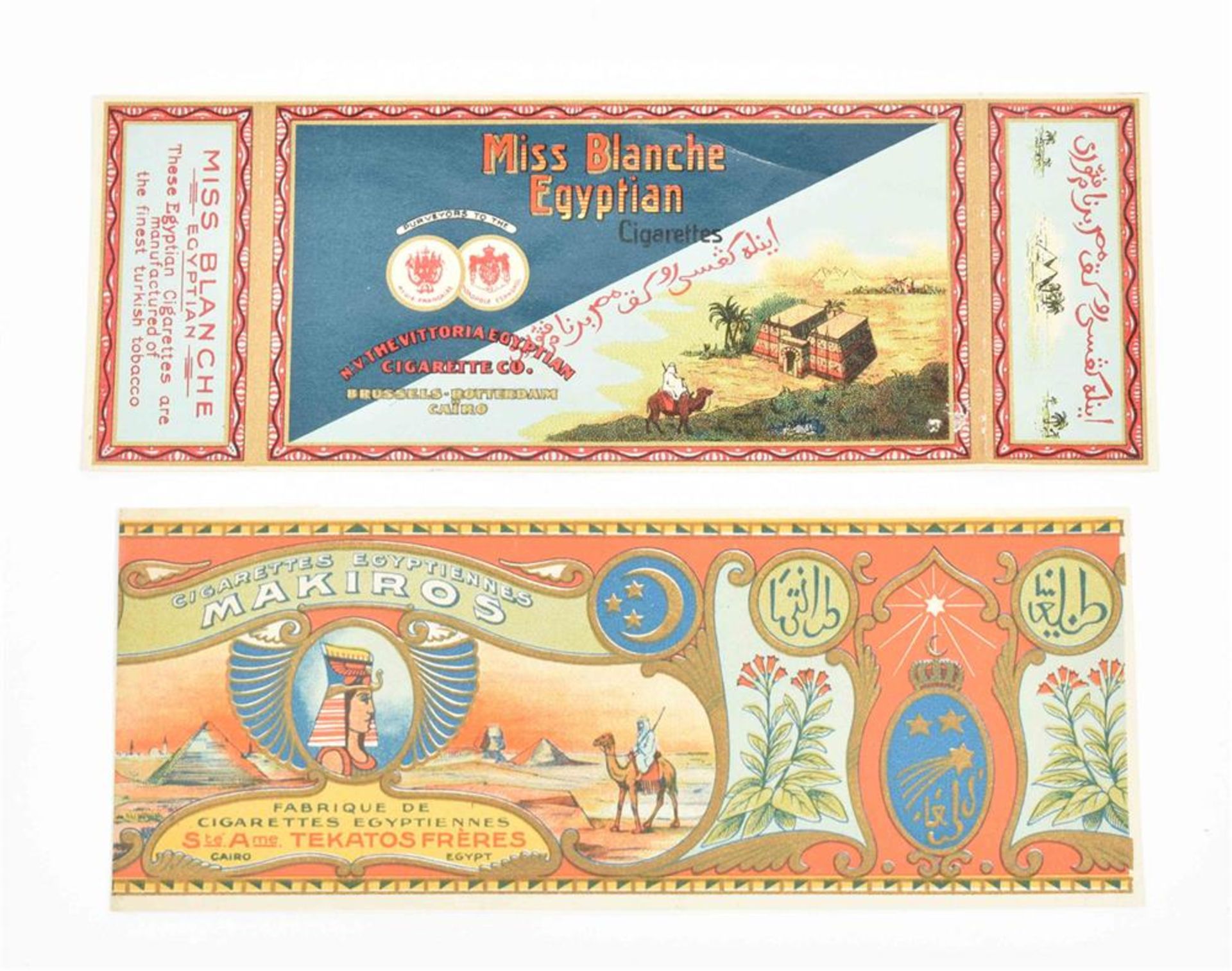 [Tobacco] 220 tobacco and cigarette labels on Egypt and the Middle East - Image 5 of 10