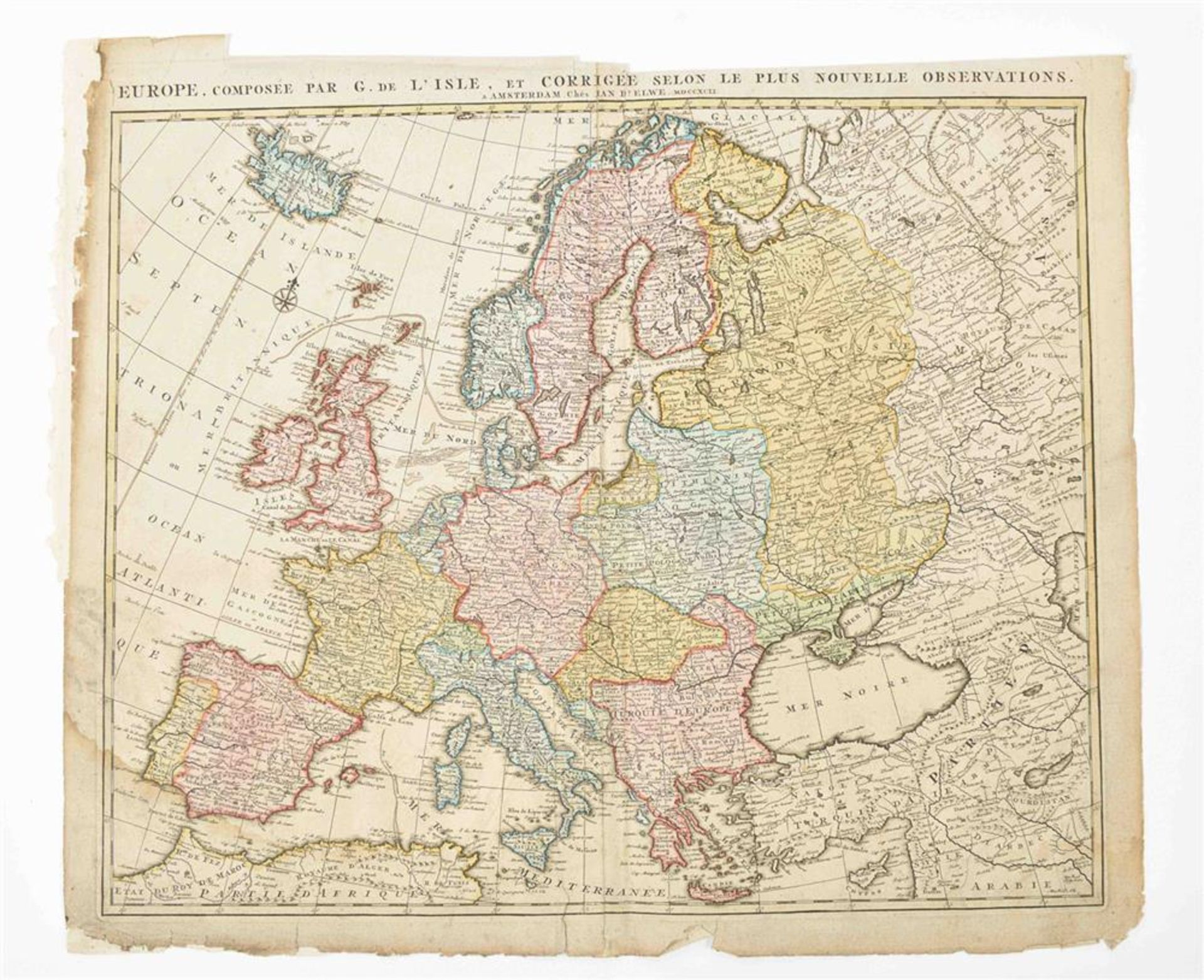 [Europe] Ten maps of Europe - Image 7 of 8