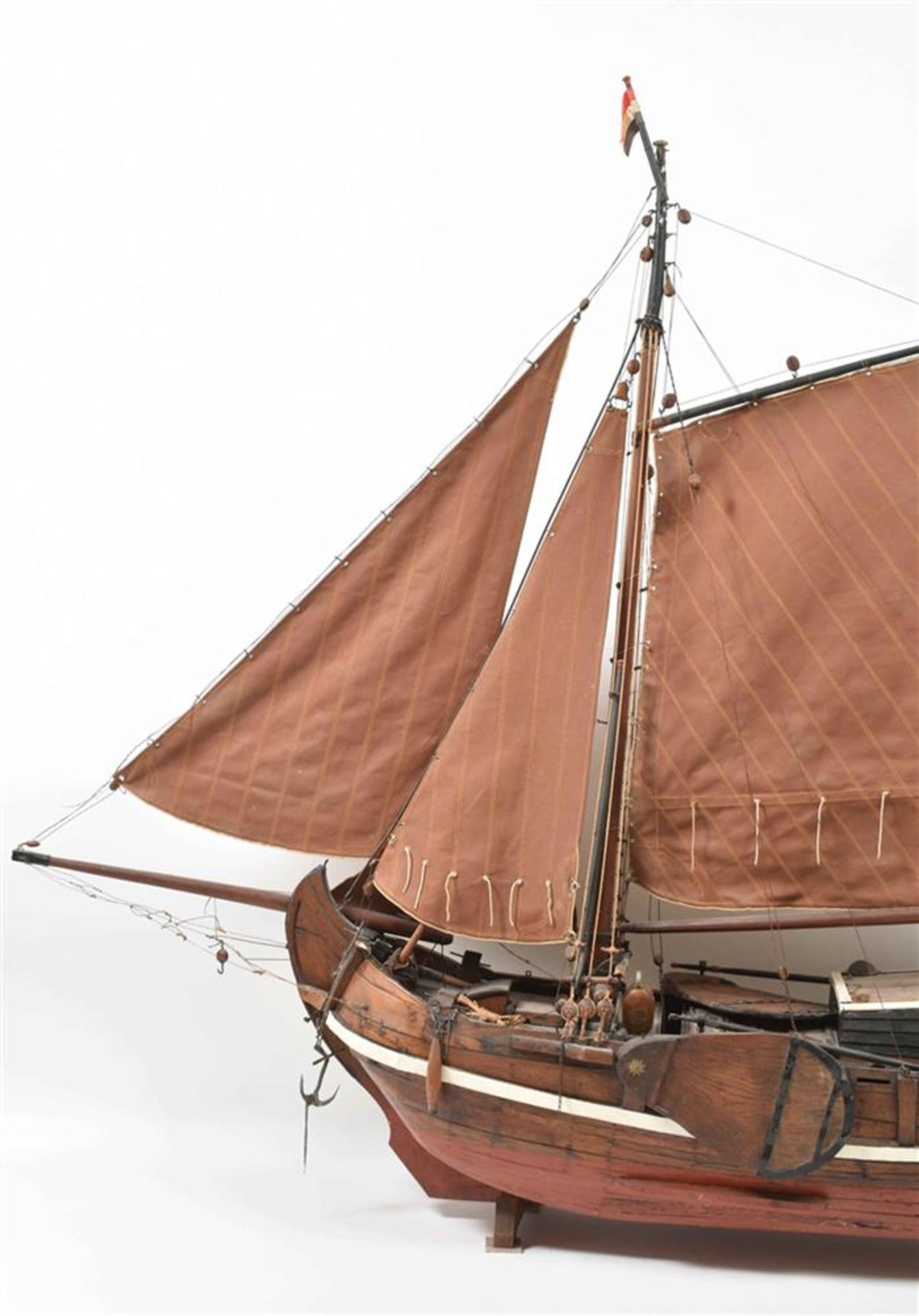 [Model ships] Botter fishing vessel model - Image 4 of 5