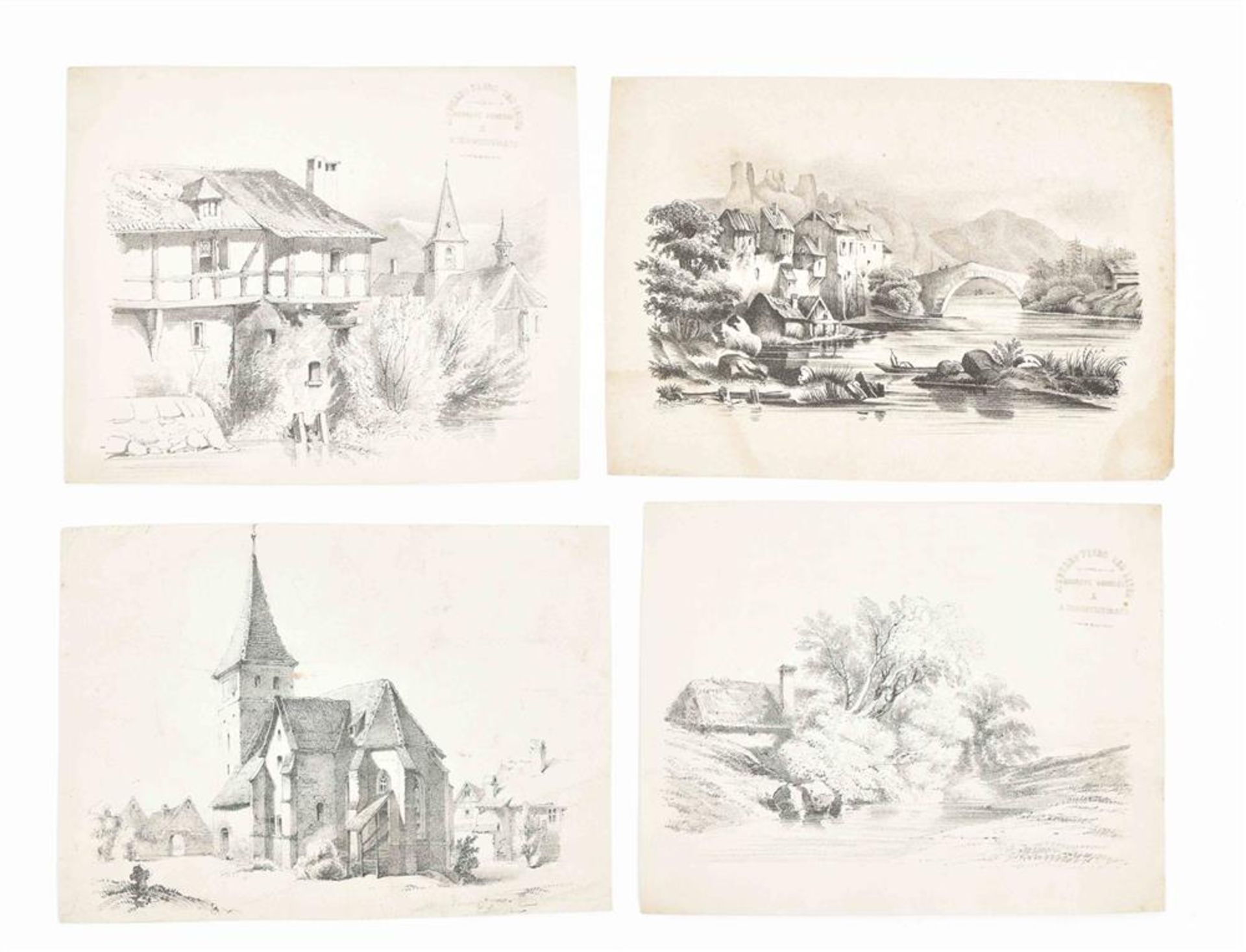 Tetar van Elven, J.E. (1832-59). Atelier legacy - Image 9 of 9