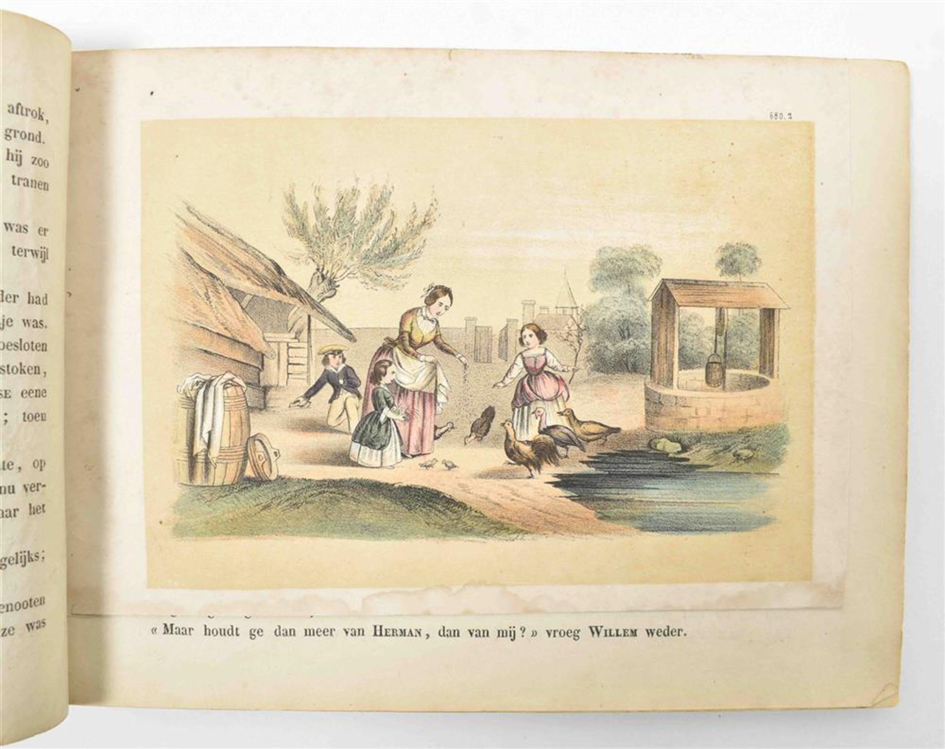 [Dutch children's books] Seven mid nineteenth century Dutch titles: (1) In de speeluren - Image 6 of 10