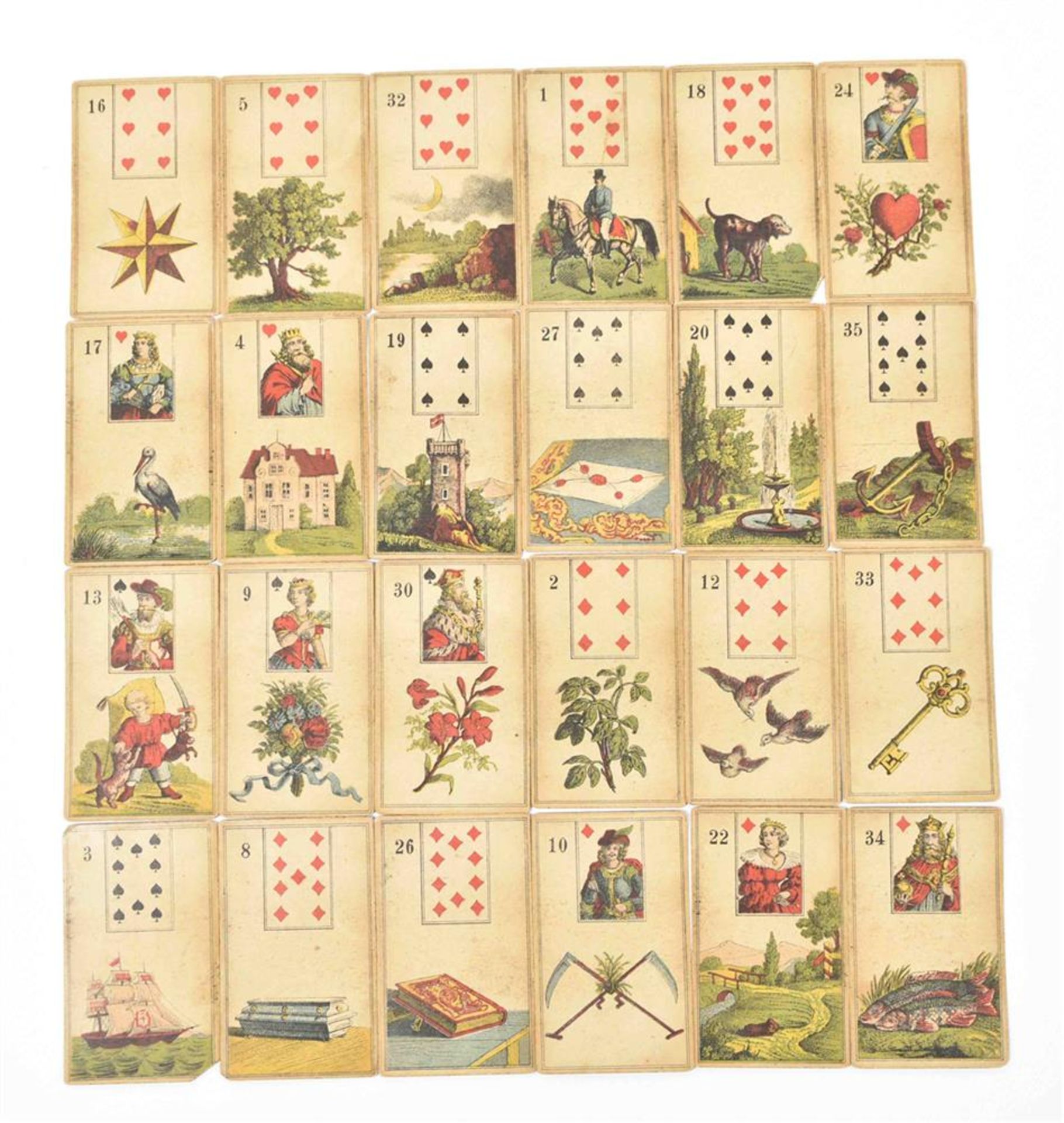 [Playing cards] 30 (rare) card games and 60 cards from various (incomplete) decks - Image 10 of 10