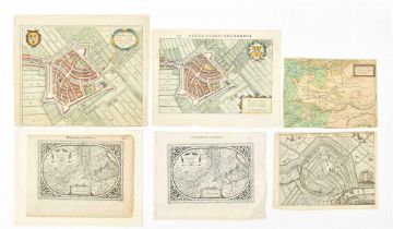 [Netherlands] Collection of small maps of Utrecht and Gelderland