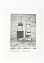 Collection of early Joseph Beuys exhibition announcements