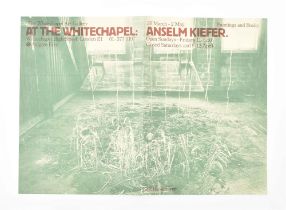 Anselm Kiefer, set of announcement posters and some cards, 1970s