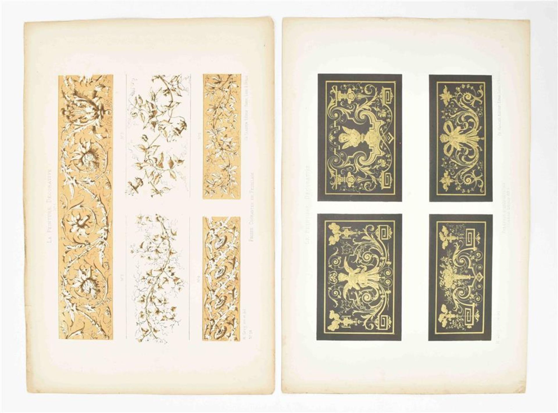 [Applied arts] Gruz, H. Motifs de Peinture Decorative pour Appartements Modernes - Image 8 of 9