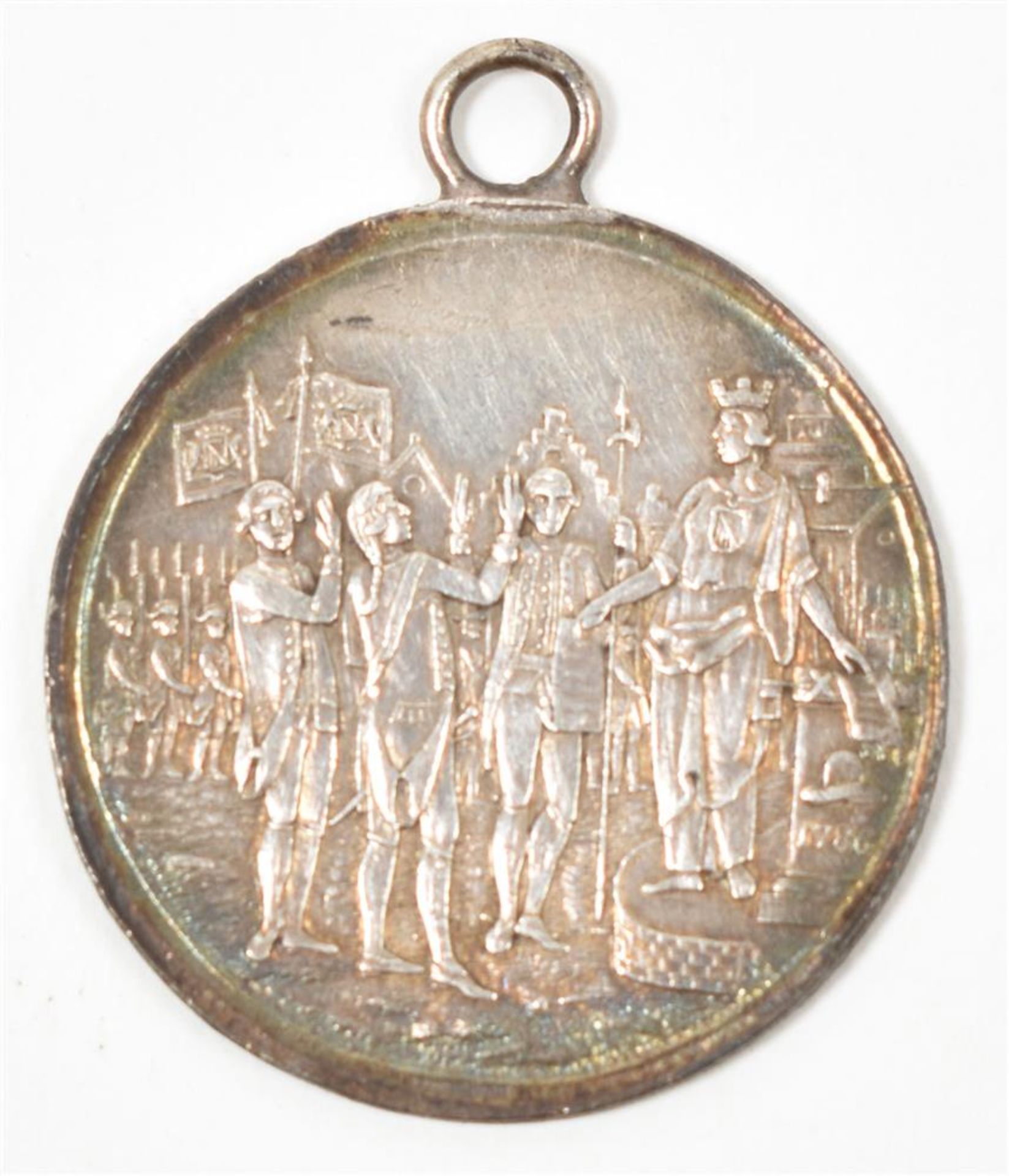 [Utrecht] Parade op de Neude te Utrecht 1787 with coin schutterij Utrecht - Image 3 of 4