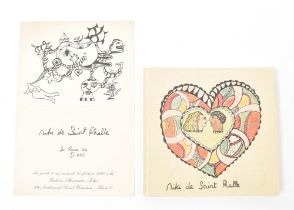 Niki de Saint Phalle, invitation card and artists’ book