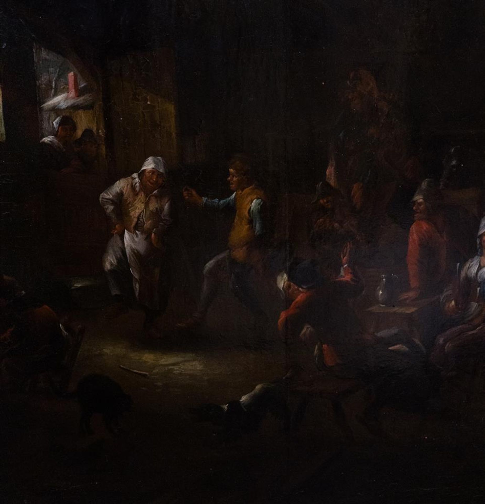 [Dutch School] Tavern scene, 18th century - Bild 2 aus 2