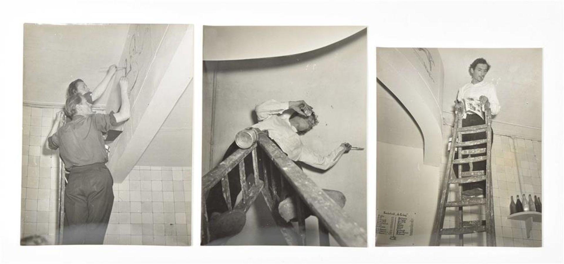 Jonker, H. (1912-2002). Documentary series of 15 black-and-white press photographs - Bild 9 aus 9