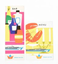 Menu cards, approximately 170