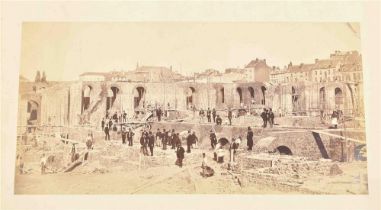 [Belgium] Charleroi. Demolition of the fortifications ca. 1872