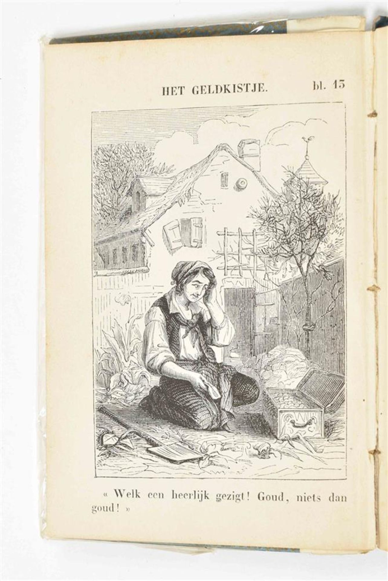 [Dutch children's books] Eleven (rare) nineteenth century Dutch titles: (1) Joseph de kleine ezeldri - Image 2 of 8