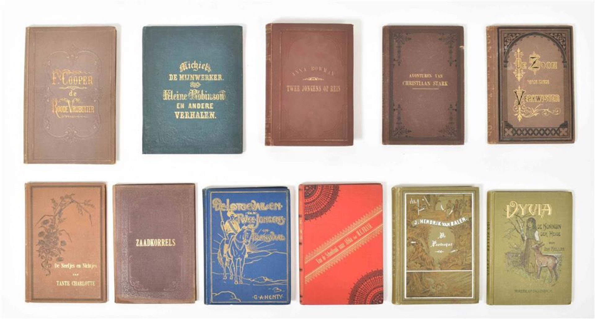 [Dutch children's books] Sixteen mid nineteenth century Dutch titles: (1) Cnopius, L.C. De kinderen  - Image 6 of 10