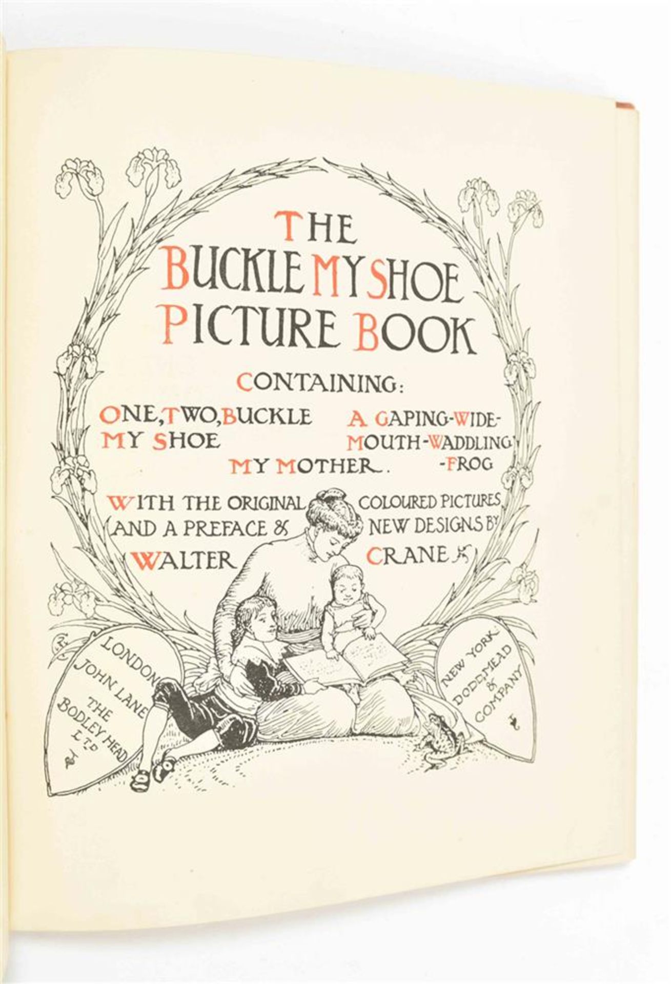 Crane, W. Four titles illustrated by Crane: (1) The Buckle My Shoe Picture Book - Image 7 of 10