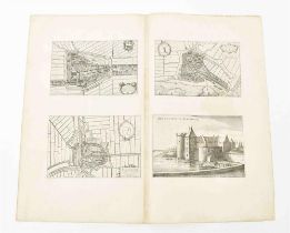 [Netherlands] Eight maps from Blaeu's Townbook