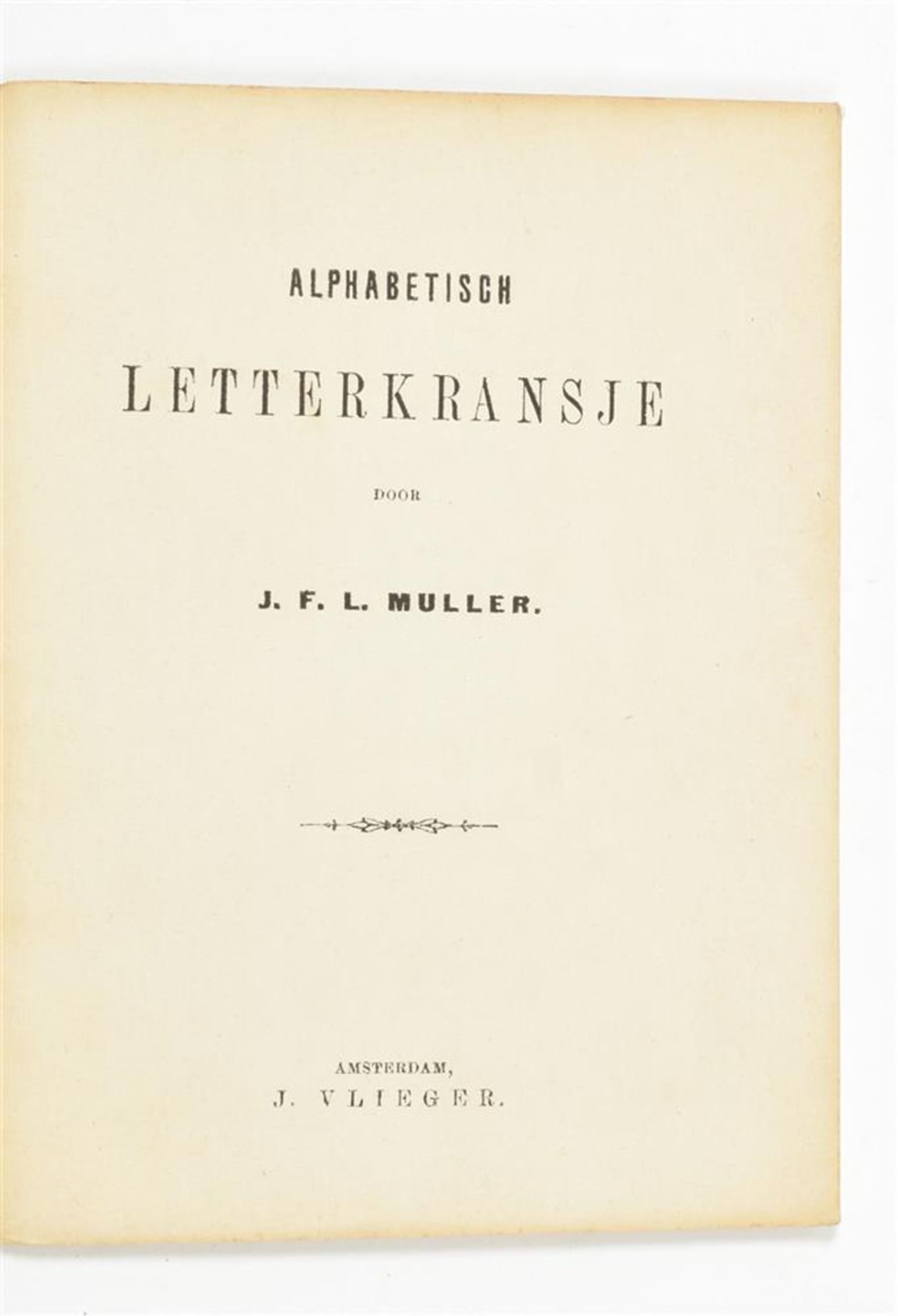 [Alphabet books] Het Nederlandsch Leesboek - Image 9 of 10
