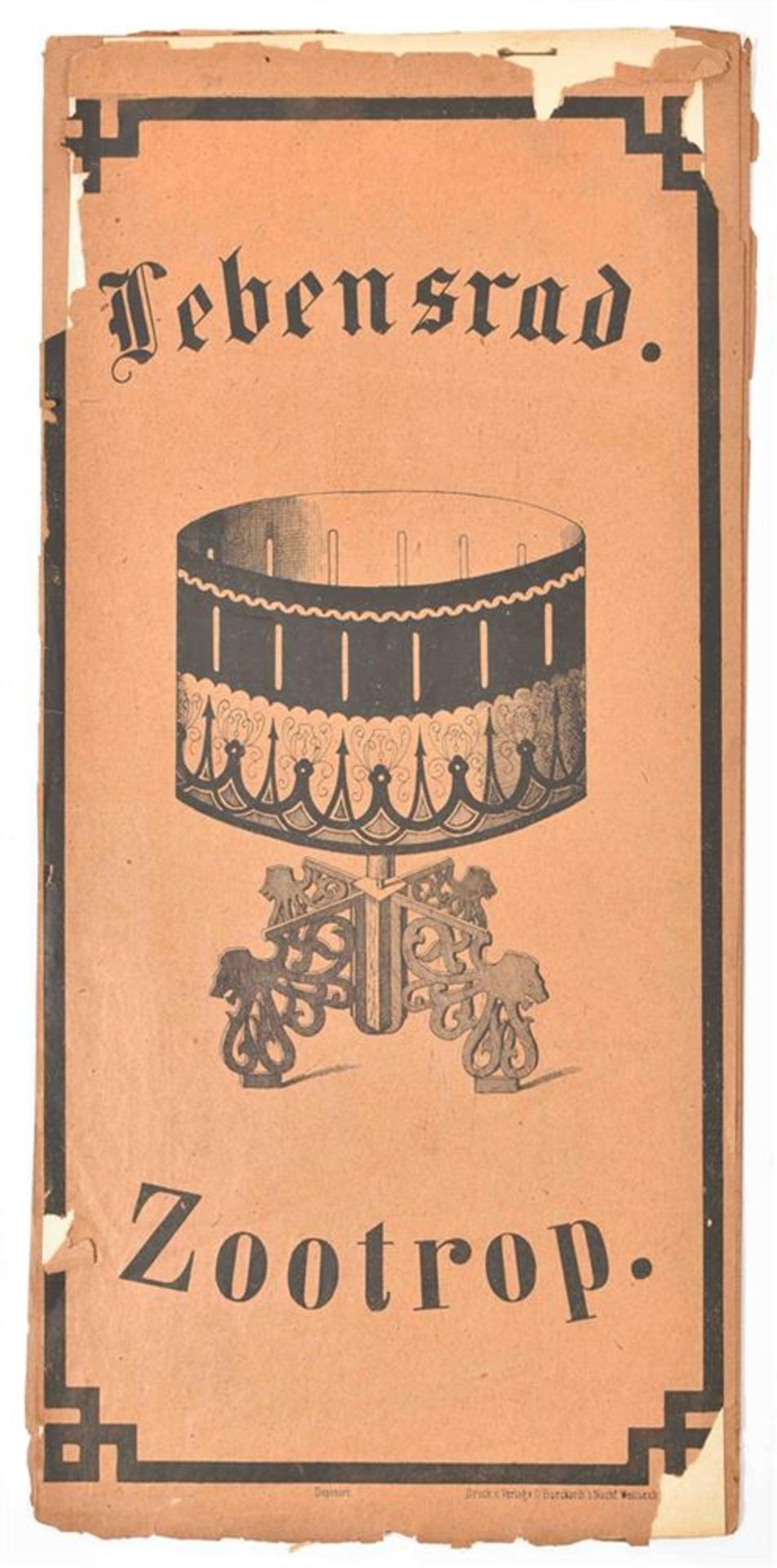 German paper zoetrope - Image 2 of 5