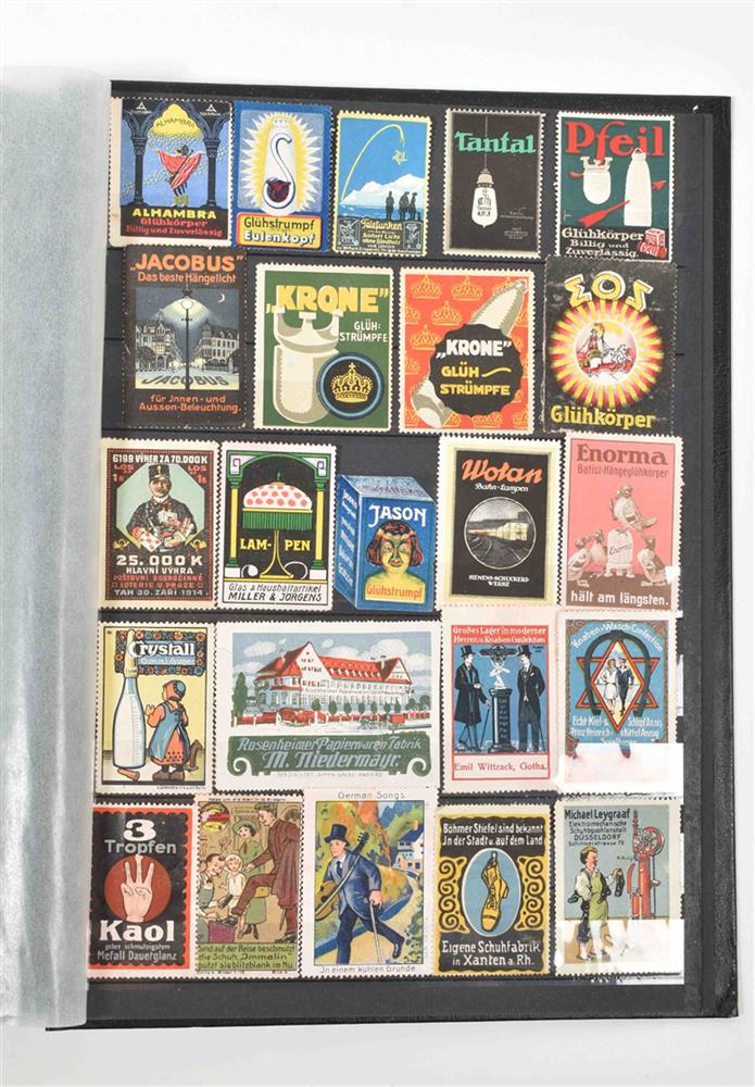 Poster stamps, album of 662 - Image 5 of 7