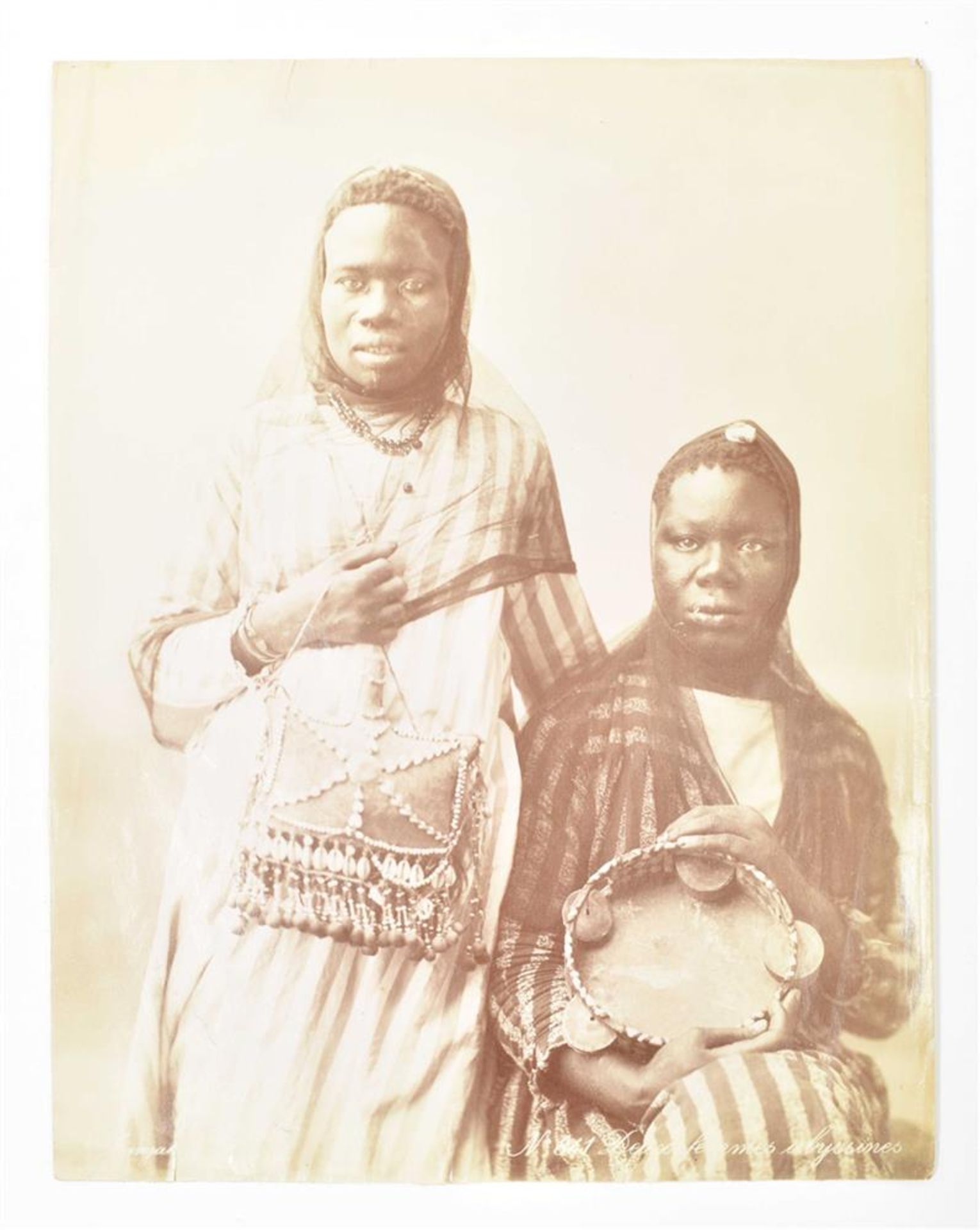 Studio Zangaki Brothers. Three photographs of Beja people - Image 2 of 4