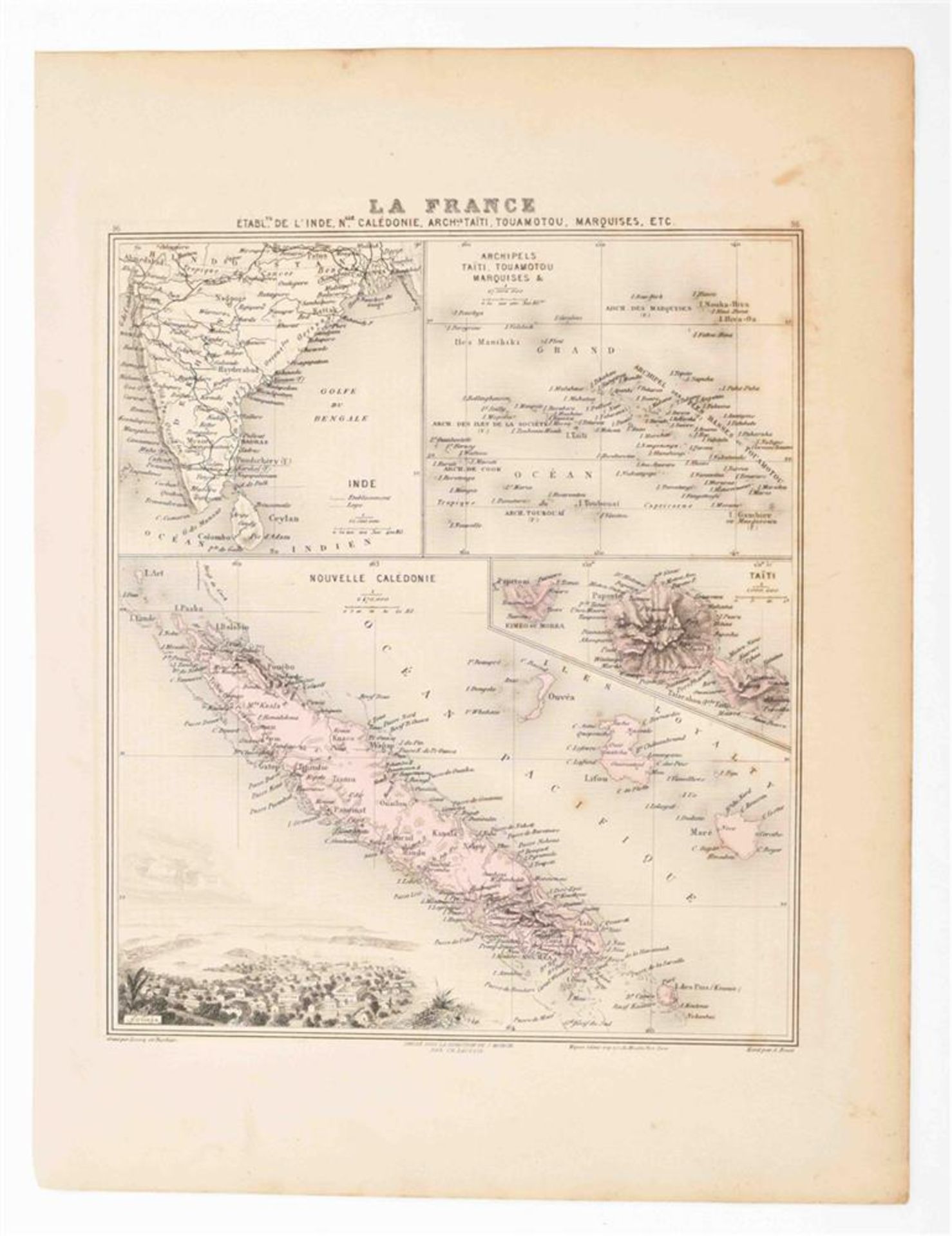 [Australia] Seven nineteenth century maps of Australia - Bild 2 aus 8