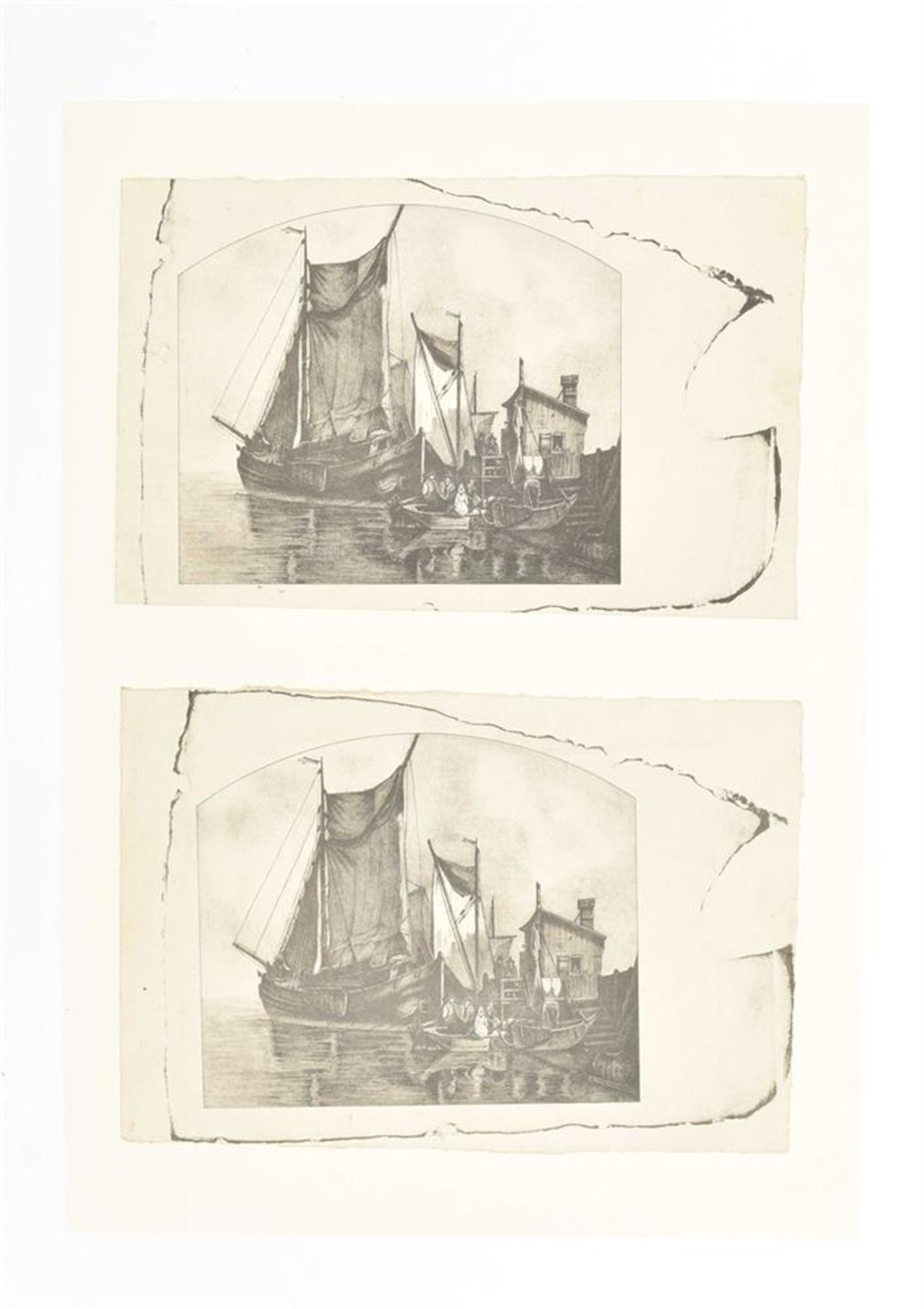 [Lithography] Collection of ca. 55 (proof) lithographs and items on lithography - Image 5 of 8