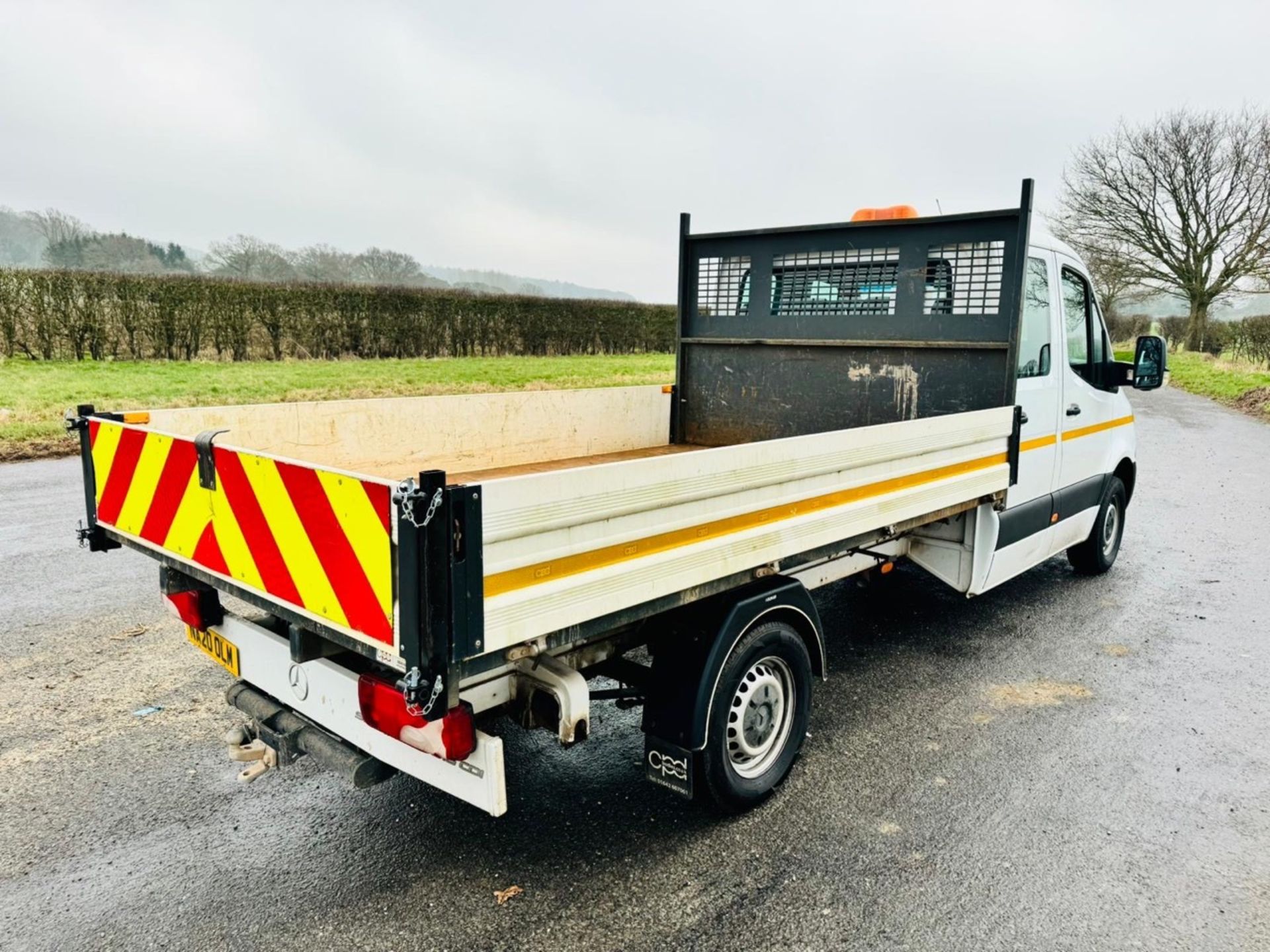 *RESERVE MET* Mercedes-benz Sprinter 316CDI Double Cab Tipper (2020 20 Reg) 18k miles Only - 1 Owner - Image 4 of 16