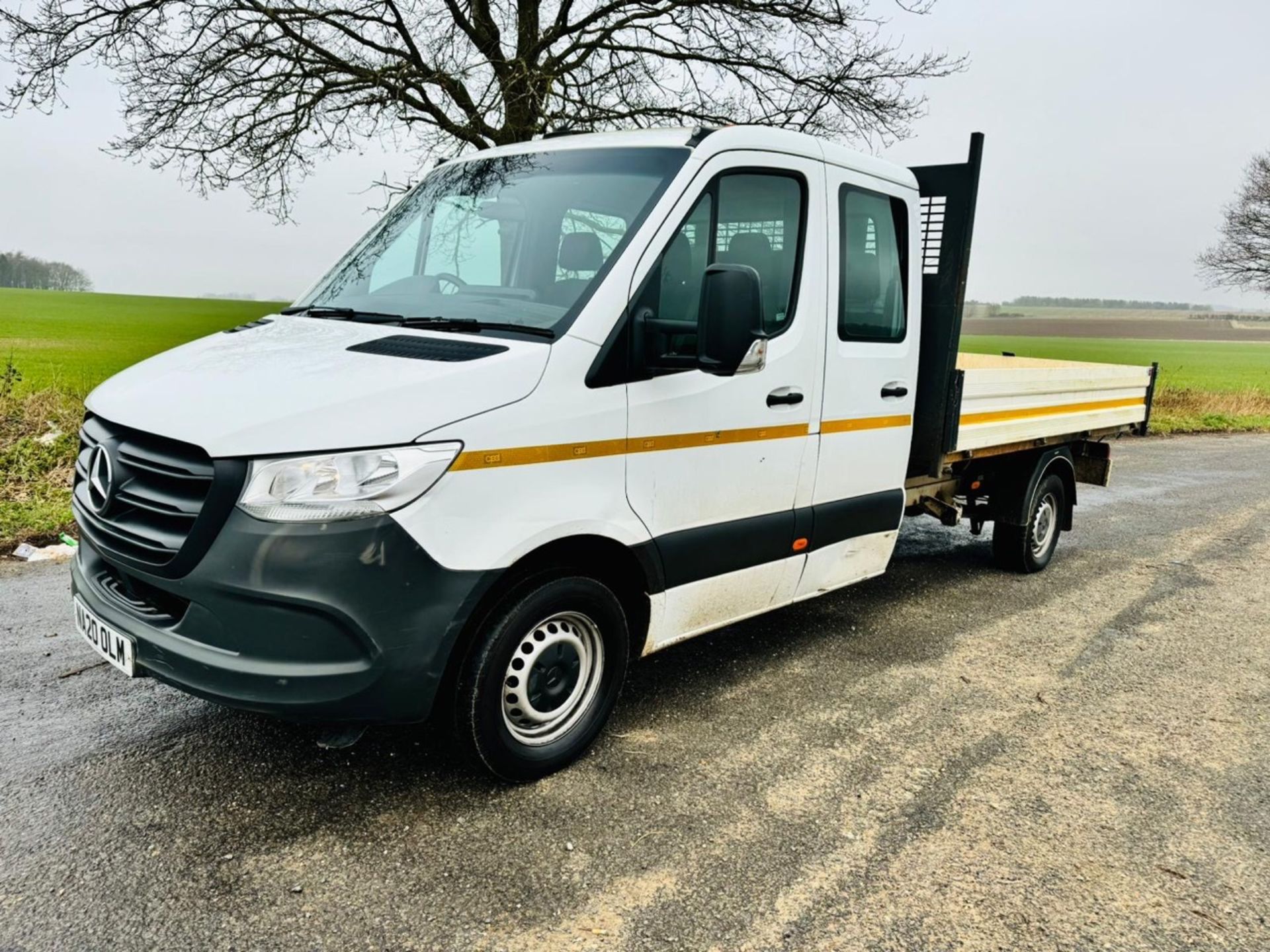 *RESERVE MET* Mercedes-benz Sprinter 316CDI Double Cab Tipper (2020 20 Reg) 18k miles Only - 1 Owner - Image 6 of 16