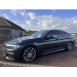 *RESERVE MET* BMW 5 Series  520D  "M SPORT" Automatic  2019 19 Reg - Air Con - Full Leather -  63k