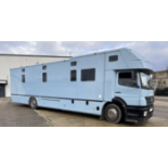 *RESERVE MET* Mercedes Axor 18000kg, 9 stall Forward Facing Body manufacturer Olympic coach builders
