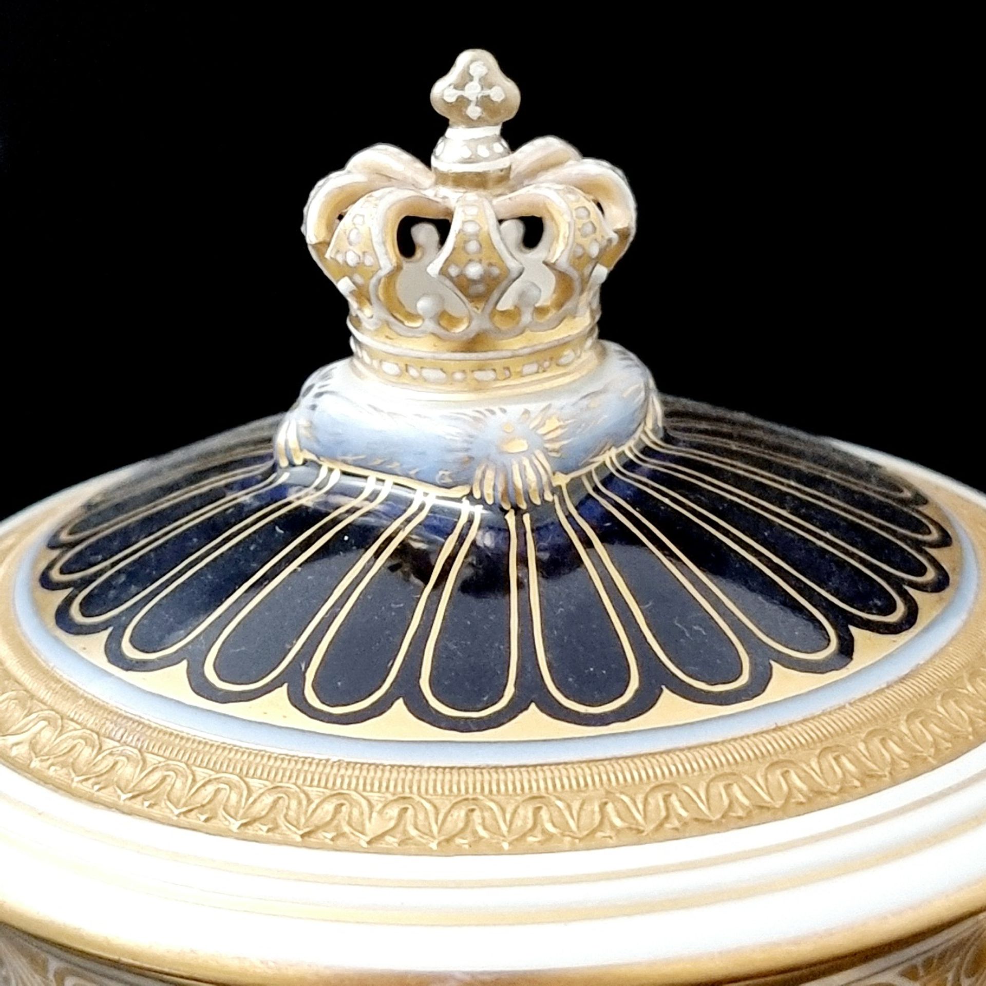 KPM Berlin, sehr große Jubiläumstasse, Kaiser Wilhelm II. - Bild 7 aus 7