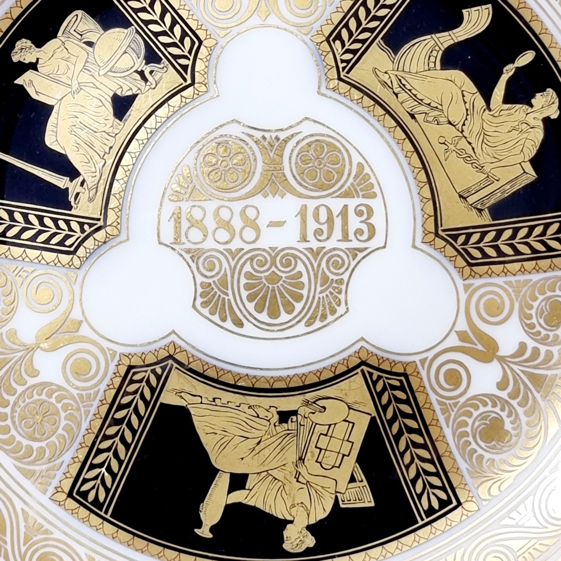 KPM Berlin, sehr große Jubiläumstasse, Kaiser Wilhelm II. - Bild 5 aus 7