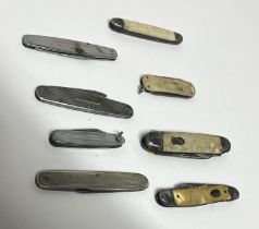 Collection of penknives (8)