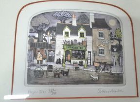 Graham CLARKE (born 1941) pencil signed, limited edition (149/350) "Proper Job", framed