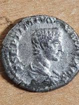 Unidentified Roman silver coin