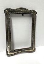 Silver fronted photo frame