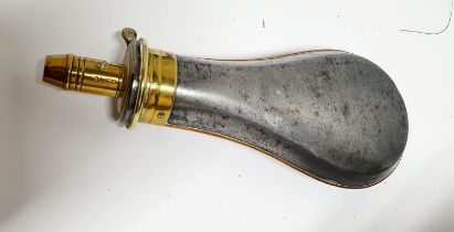 Sykes patent, metal gunpowder flask