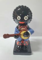 Carlton Ware Golly - The BANJO PLAYER marked COLOUR TRIAL, 21cm tall