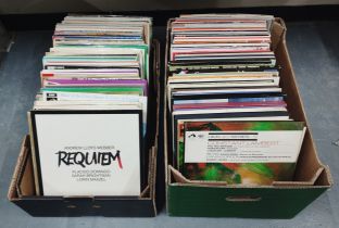 Large collection of mainly classical LP's (Qty)