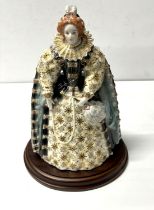 Queen Elizabeth I, inspired by the famous Armada portrait Michael Talbot, Royal Worchester