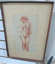 Aristide MAILLOL (1861-1944) lithograph in coloured, signed in plate with "M" monogram, thin wood