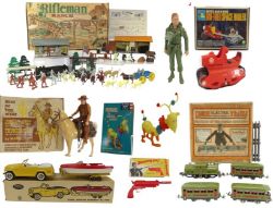 6-20 Vintage Toys, Trains and Comic Books
