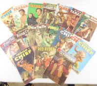 17 10 cent Dell Comics Indian Chief, Tarzan & more