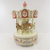 Melody in Motion King of Clowns Carousel in box