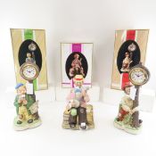 3 Melody in Motion clowns in boxes